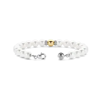 Ti Sento Ti Sento Pearl & Link Bracelet