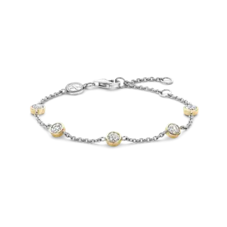 Ti Sento Ti Sento Bezel Station Bracelet