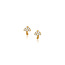 Kids Gold Vermeil Mushroom Studs