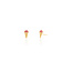 Kids Gold Vermeil Ice Cream Studs