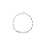 Baby Heart ID Bar Figaro Bracelet