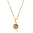Reign Gold-Plated Birthstone Pendant