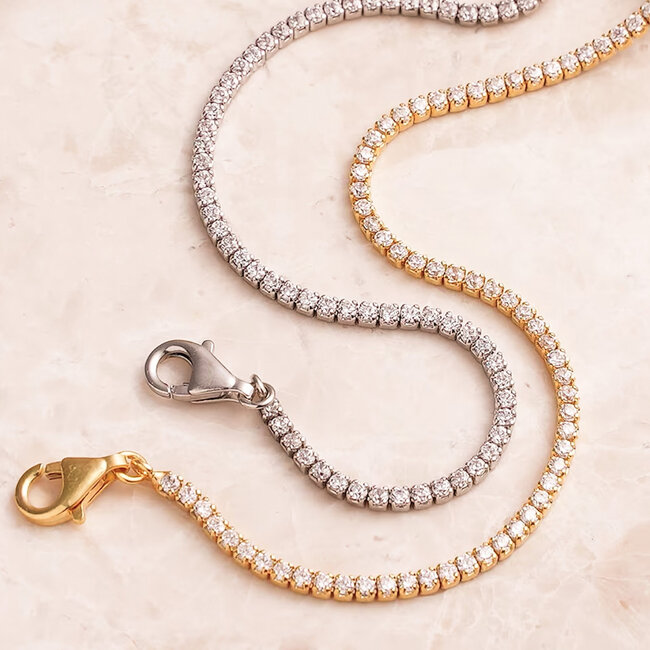 Cubic Zirconia Tennis Bracelet