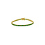 Lab Grown Emerald Tennis Bracelet