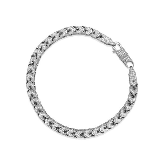 Pave Franco 5.5mm Tennis Bracelet