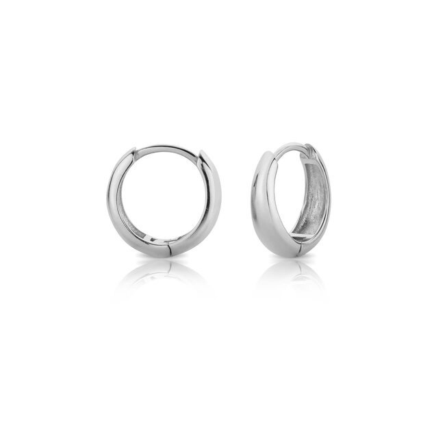 Large Chunky Dome Hoops