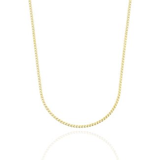 Bella Gold 1.3mm Serpentine Chain 16-18"