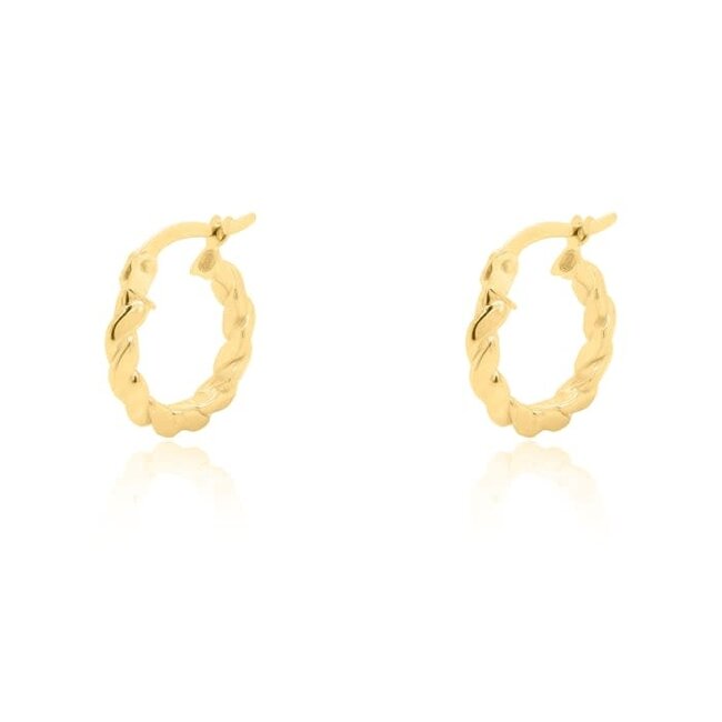 Mini Twisted Rope Huggies