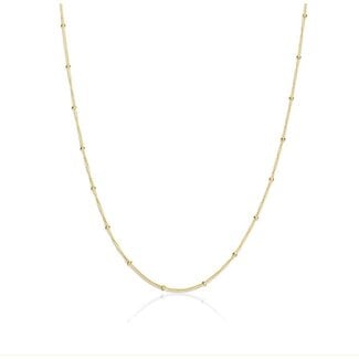 Bella Gold 1.7mm Satellite Bead Chain
