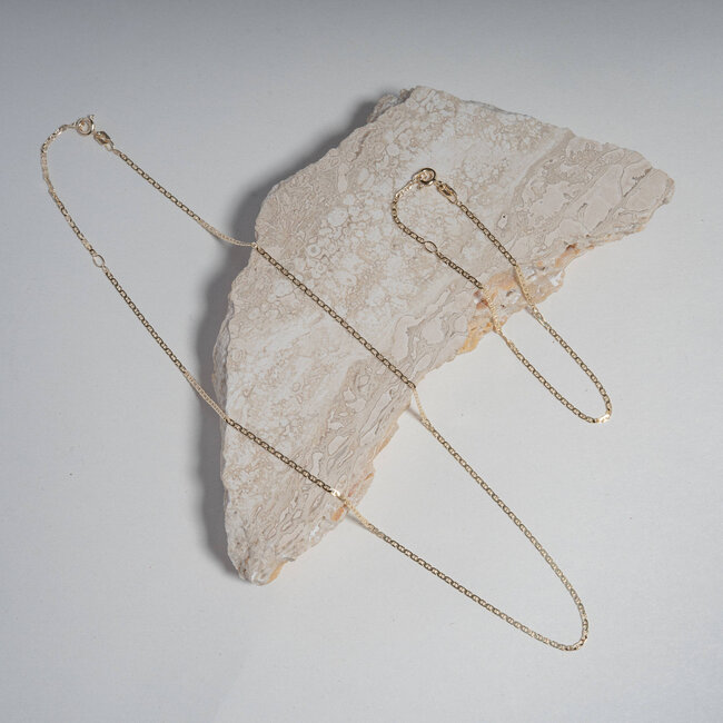 1.5mm Flat Marina Chain 16-18"