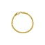3.9mm Fancy Diamond-Cut Ice Chain Bracelet in Gold Vermeil Sterling Silver