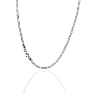 Everyday Silver by Spicer Cole Sterling Silver Fancy Ice Chain