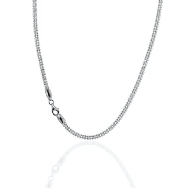 Sterling Silver Fancy Ice Chain