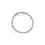 3.9mm Fancy Diamond-Cut Ice Chain Bracelet in Rhodium-Plated Sterling Silver