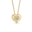 Icicles Pave Heart Pendant