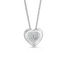 Icicles Pave Heart Pendant