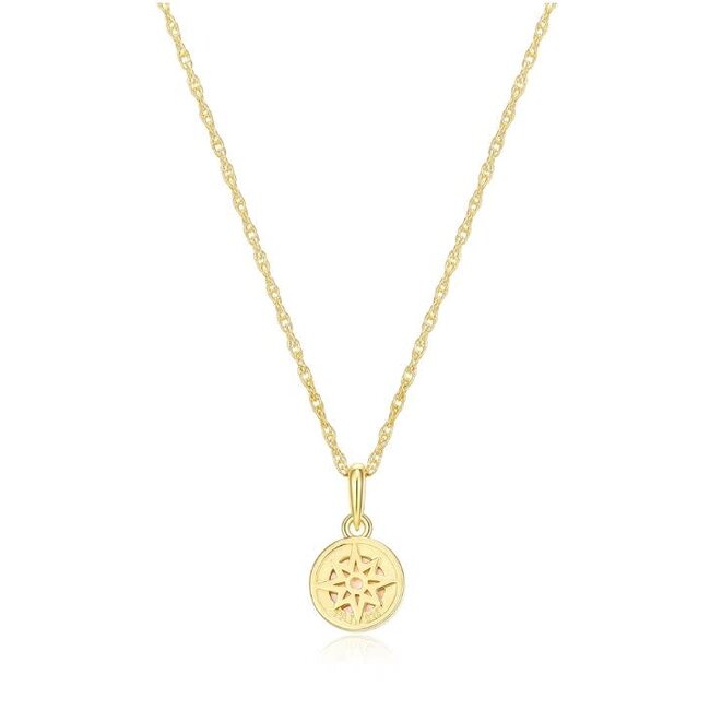 Reign Gold-Plated Birthstone Pendant