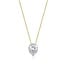 Reign Gold-Plated Pear Cubic Zirconia Necklace