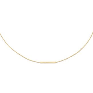 Jackie Gold Jackie Bar Necklace