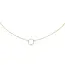 Jackie Circle Silhouette Necklace