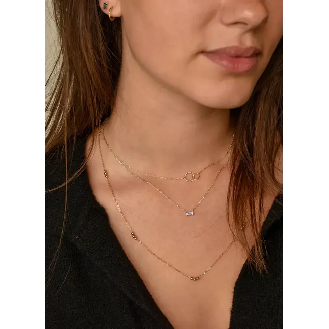 Jackie Medina Amethyst Necklace