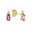 Jackie Vintage Pink Topaz Studs