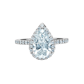 Diamond Evolution Pear-Shaped Lab Grown Diamond Engagement Ring
