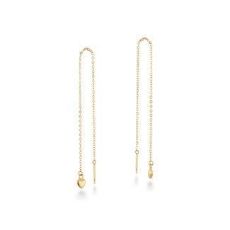Jackie Gold Jackie Amoureuse Threader Earring