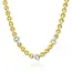 Miss Mimi Gold Vermeil Heart Link Necklace