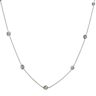 Everyday Diamonds by Spicer Cole Diamonds By The Inch Necklace