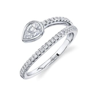 Viva by Spicer Cole Bypass Diamond Ring