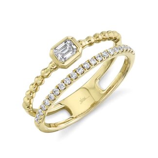 Viva by Spicer Cole Double Stack Diamond Ring