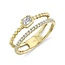 Double Stack Diamond Ring