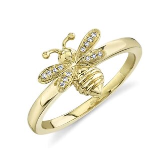Viva by Spicer Cole Diamond Bee Ring