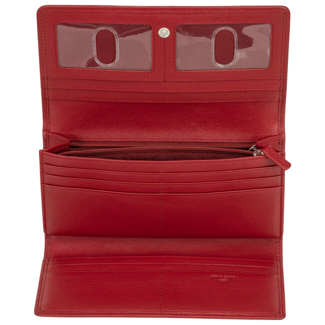 Basket Weave Secure Trifold Wallet