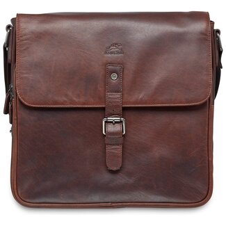 Mancini Leather Goods Buffalo Messenger Bag