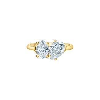 Diamond Evolution Toi-Et-Moi Lab Grown Engagement Ring