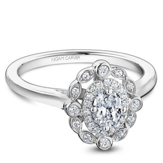 Utwo by Spicer Cole Oval Diamond Engagement Ring