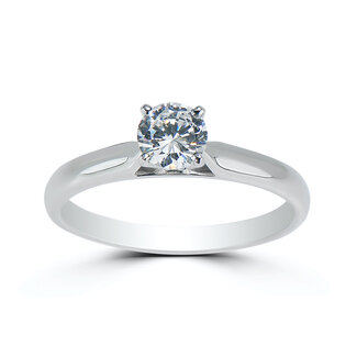 Round Brilliant Cut Lumina Engagement Ring