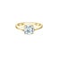 Round Lab Grown Diamond Solitaire Ring