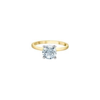 Diamond Evolution Round Lab Grown Hidden Halo Ring