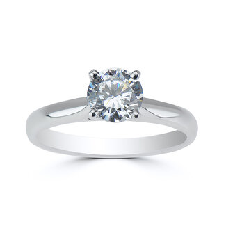 Round Brilliant Cut Lumina Engagement Ring