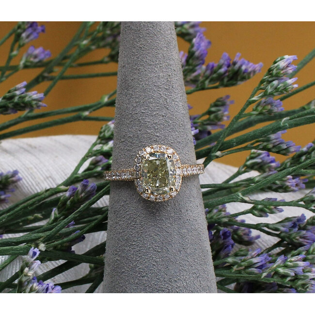 14Y 2.02ct CU RS SI2 G & 40=0.45ctw RBC GH Si2-I1 G Love 1355205 RV$12,400