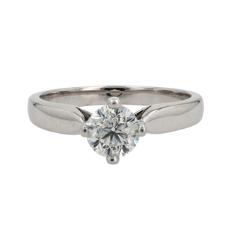 Philosophy by Spicer Cole Round Brilliant Cut Solitaire Engagement Ring
