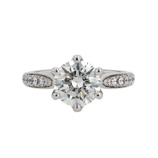 ExtraOrdinary Diamonds by Spicer Cole Round Brilliant Cut Diamond Engagement Ring