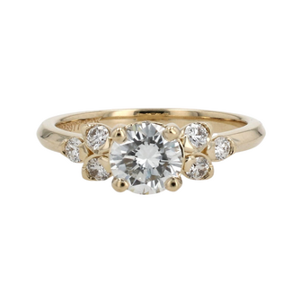 Utwo by Spicer Cole Round Brilliant Cut Diamond Engagement Ring