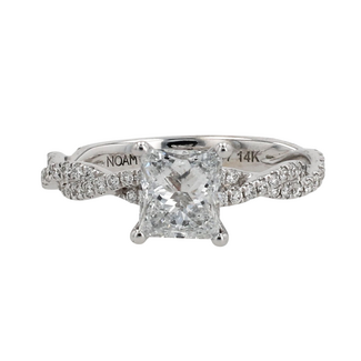 Utwo Bridal by Spicer Cole Princess Cut Diamond Engagement Ring