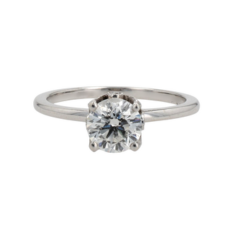 Solitaire Bridal by Spicer Cole Round Brilliant Cut Diamond Engagement Ring