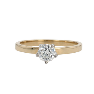Solitaire Bridal by Spicer Cole 5-Claw Round Diamond Solitaire Engagement Ring
