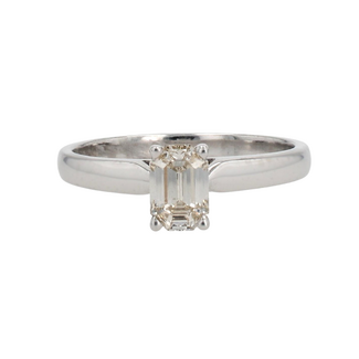 Beyond Round by Spicer Cole Radiant Solitaire Diamond Engagment Ring